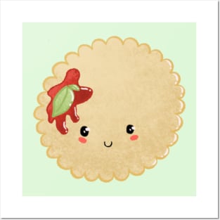 Cute ravioli pasta II Posters and Art